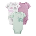 thumbnail image 1 of Set De 3 Pzas Body Manga Corta Carter's Multicolor Estampado elefantes 18M, 1 of 4