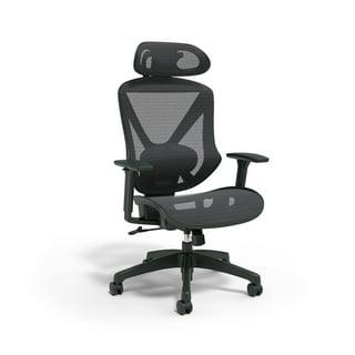 Union & Scale™ FlexFit™ Hyken Ergonomic Mesh Swivel Task Chair, Black  (UN59460)