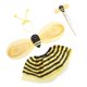 thumbnail image 1 of Kids Costume Set for Halloween Fun, Wing Skirt Wand Headband for Engaging Events, 1 of 3