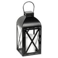 Mainstays Small Black Metal Candle Holder Lantern