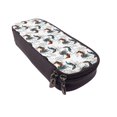 thumbnail image 6 of Lsque Cool Chicken Printed Big Capacity PU Leather Pencil Case Large Pencil Pouch Stationery Pen Bag Pencil Holder for Teen, 6 of 6