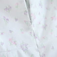 thumbnail image 4 of Vestido floral con cuello cuadrado para mujer, vestido con mangas abullonadas, abertura en la cintura alta Adepaton BST3009488-4, 4 of 8