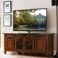 thumbnail image 2 of Bowery Hill 60" Ash Wood TV Stand For TVs Upto 65" in Rustic Autumn, 2 of 10