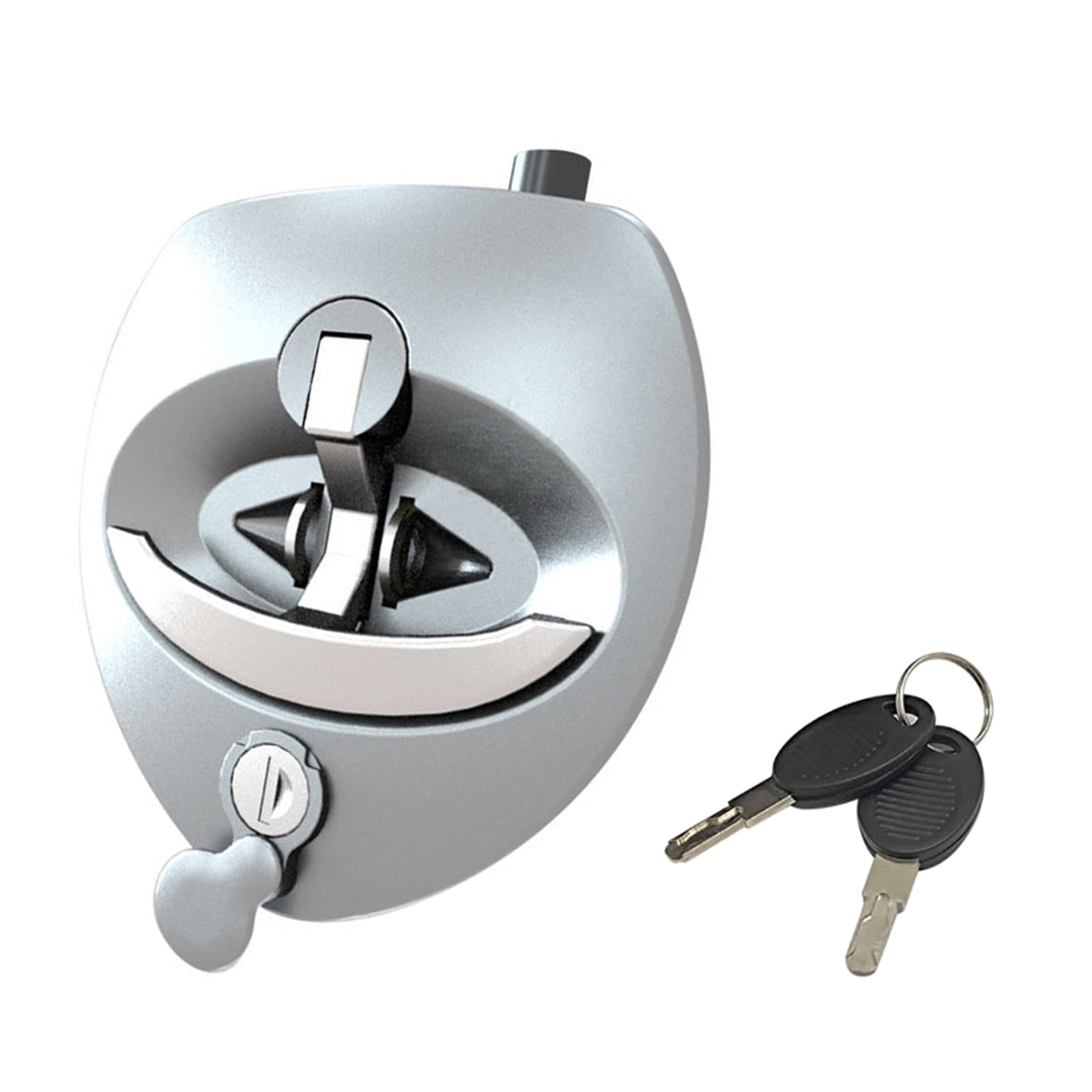 BIBABLYKE Cabinet Lock Motorhome Trailer Cabin Door Furniture Lock Drawer Lock Universal Replacement Waterproof Security Lock