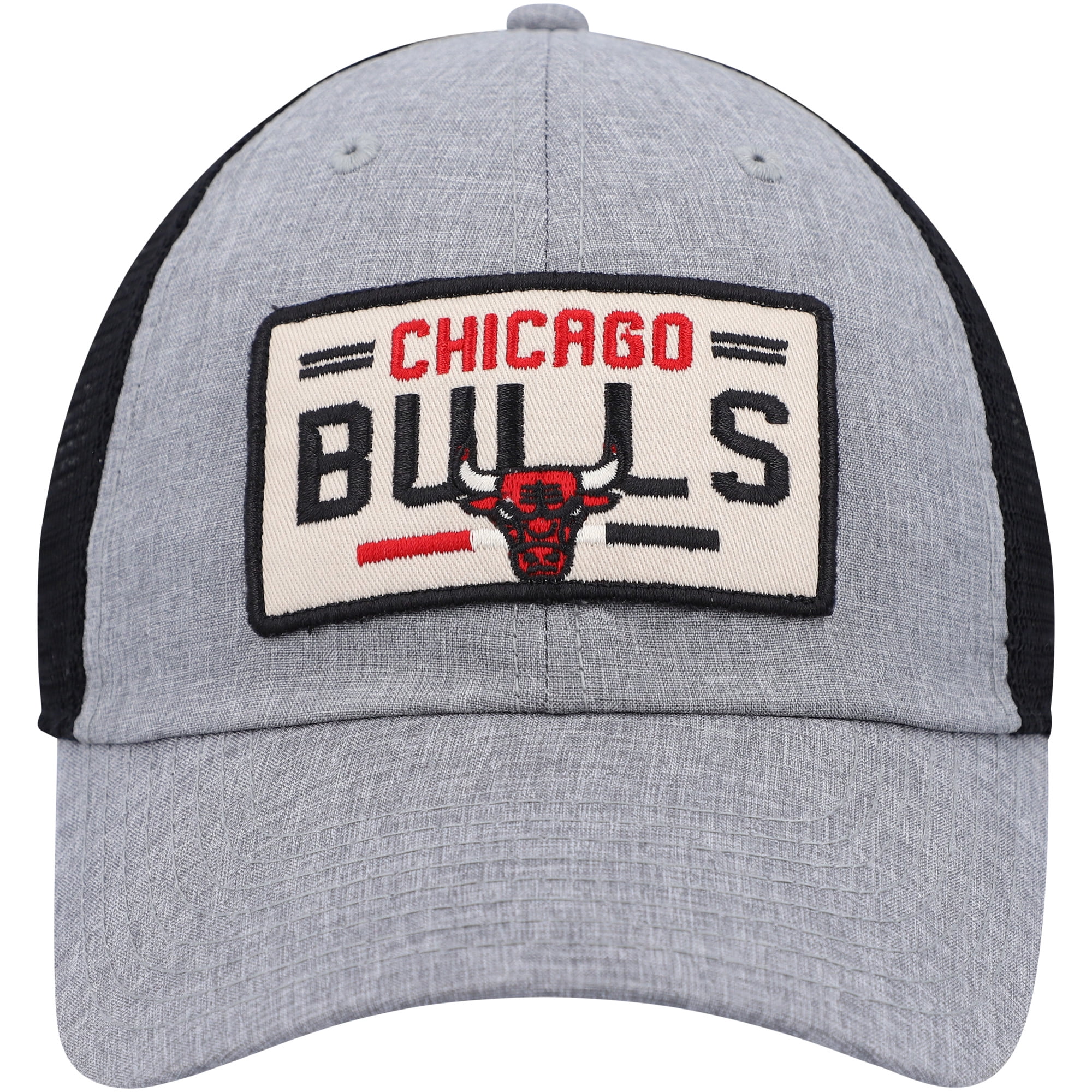 Men's Gray/Black Chicago Bulls Lyndon Snapback Hat