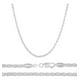thumbnail image 1 of Cadena de Plata 925 Imperial Jewelry Estilo Torsal 55 cm Calibre 4.5 mm, 1 of 5