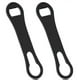 thumbnail image 1 of 2 Pack Flat Metal Bottle Opener & Spout Remover - Quick Key Opener (Black), 1 of 5