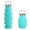 Green GN, variant on AuroraX Portable Water Bottles Foldable 16 oz Cups with Carry Handle,Travel Sports Camping Leakproof Water Cup(Green)