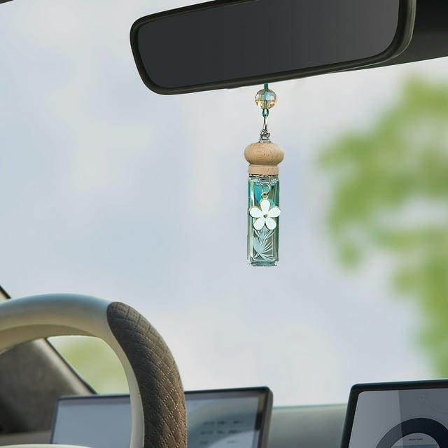 Fufafayo under $5 Car Perfume, Lasting Fragrance Pendant, Essential Oil Diffuser, Automotive Scent Dispenser, Car Air Freshener, Vehicle Scent Device, Car Interior Perfume, Auto Fragrance Unit