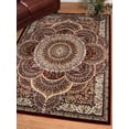 thumbnail image 2 of 27" x 86" Ruby Polyester Polyester Runner Rug, 2 of 4