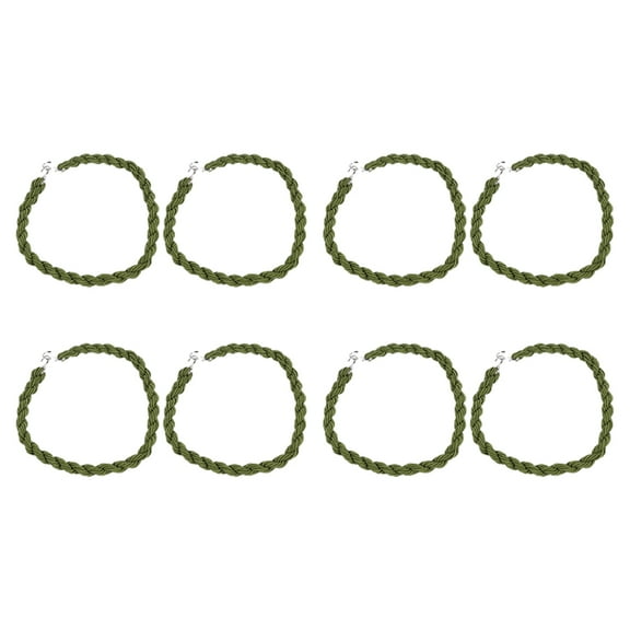 Liukekj 4 Pcs Camping Leggings Elastic Rope Trouser Leg Straps Adjustable Travel Accessories