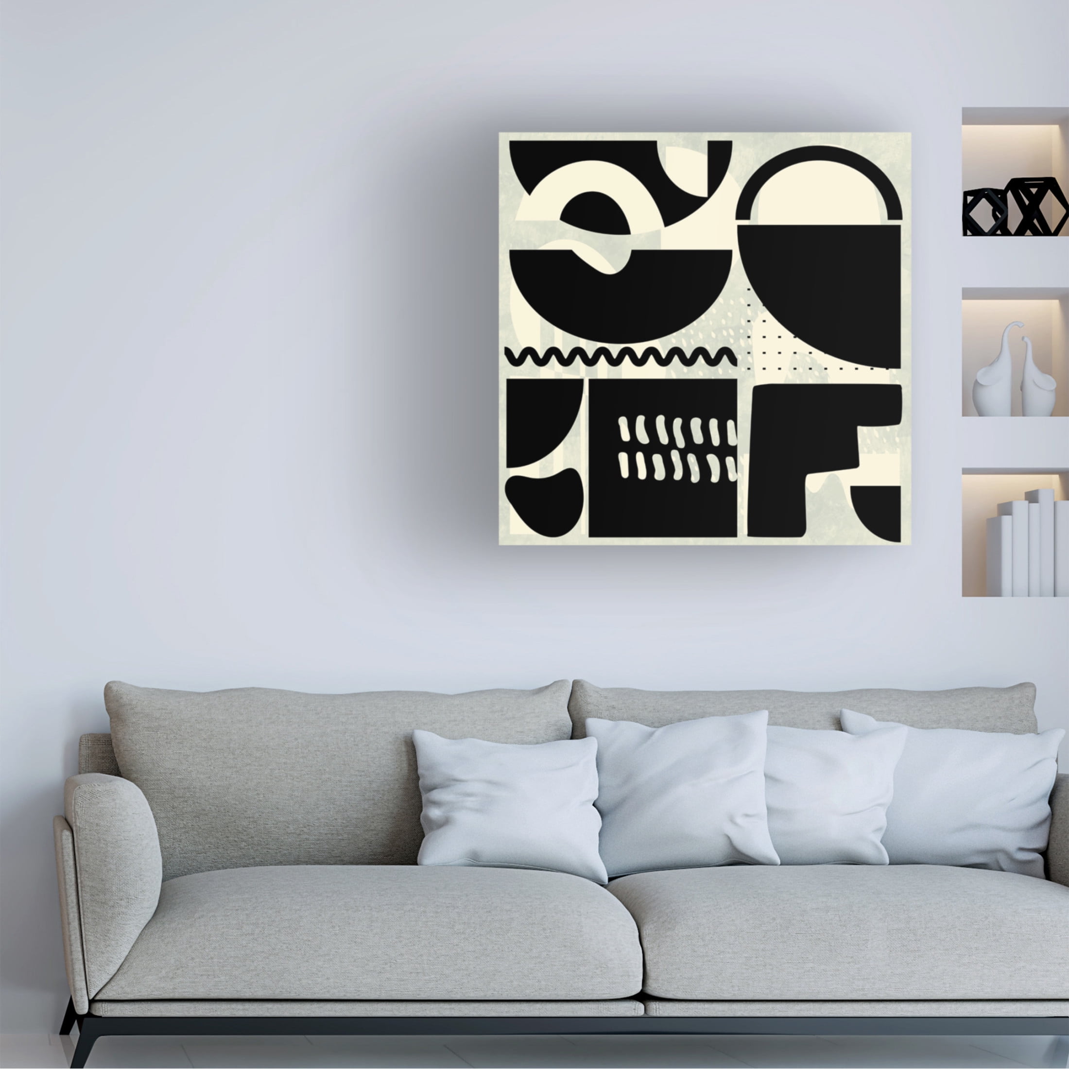 Trademark Fine Art Ana Rut Bre Quadrate Sw2 Canvas Wall Art
