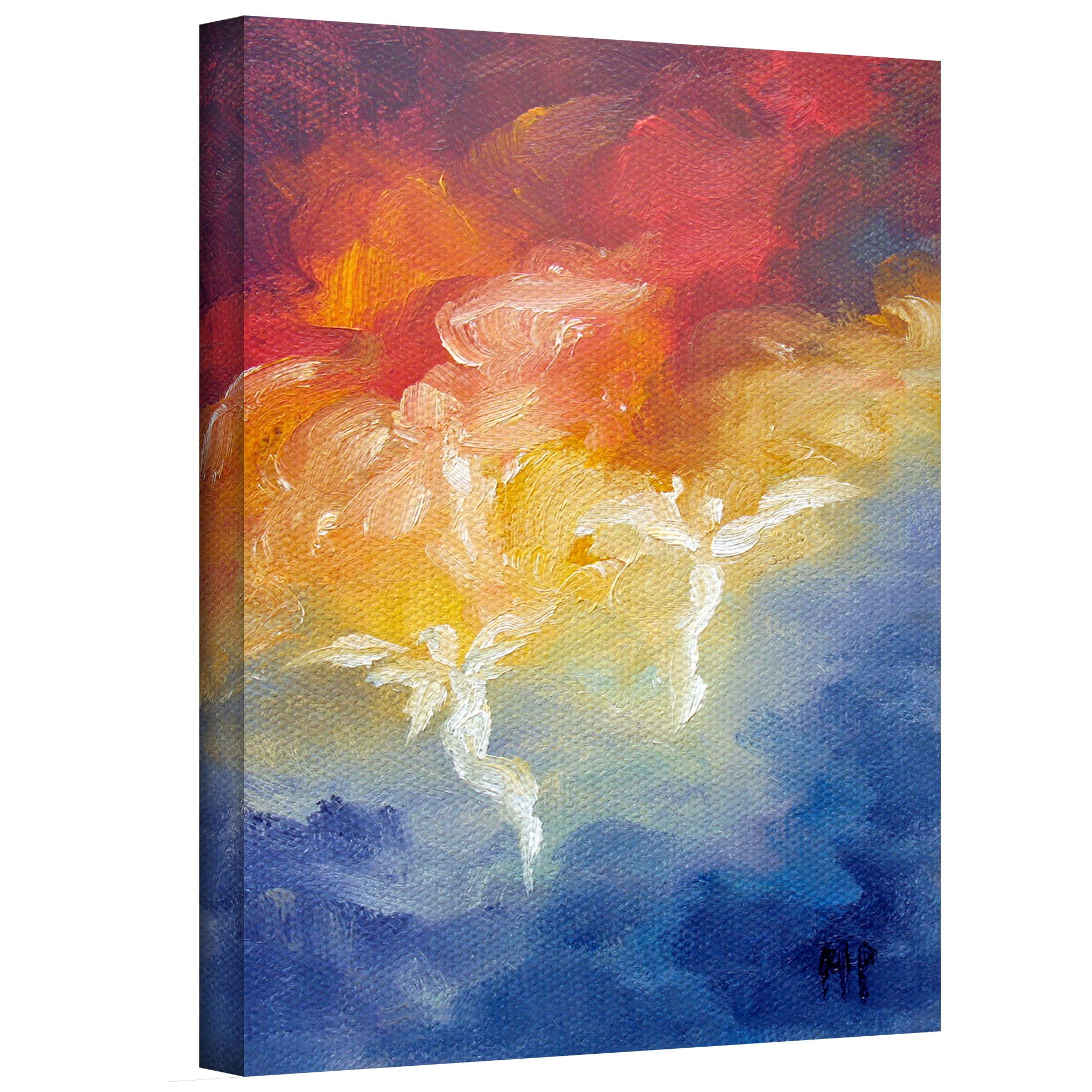 ArtWall Marina Petro "Angels Descending" Gallery-wrapped Canvas