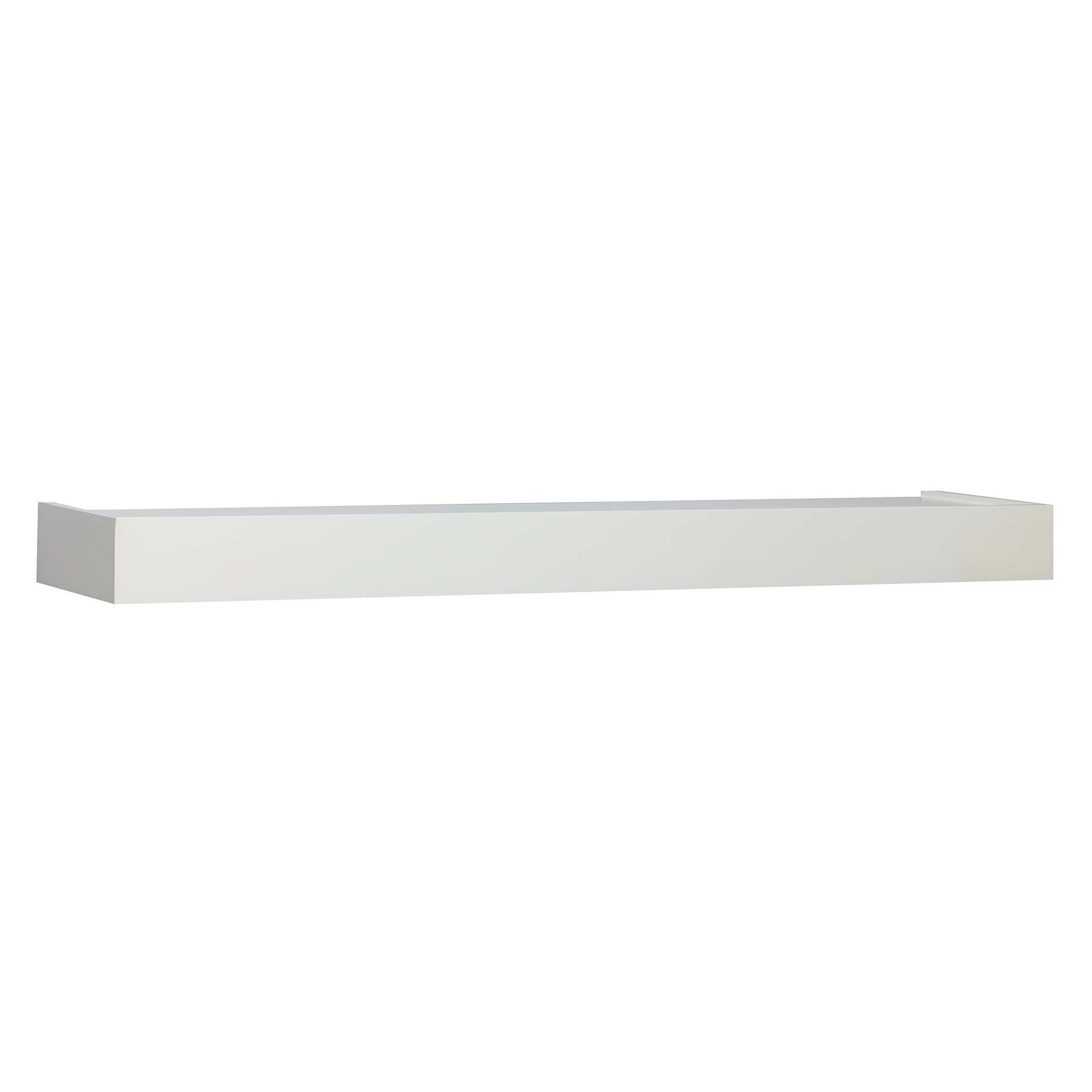 Knape & Vogt 014036WHT 36" X 8.5" X 2.75" White Floating Shelf