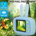thumbnail image 4 of Cámara de fotografía con pantalla LCD digital de vídeo en forma de conejo para niños de SUSUchens, juguete azul, 4 of 8