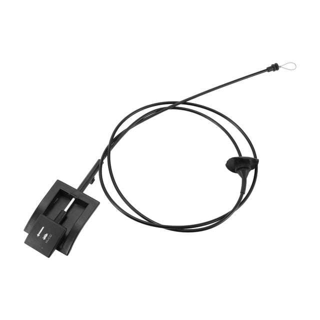 Cable de liberación del pestillo del capó Unique Bargains 1 Pcs para Ford F-150 F-250 F-350 1992-1996 Cable de control de bloqueo del capó No.F2TZ16916A Negro