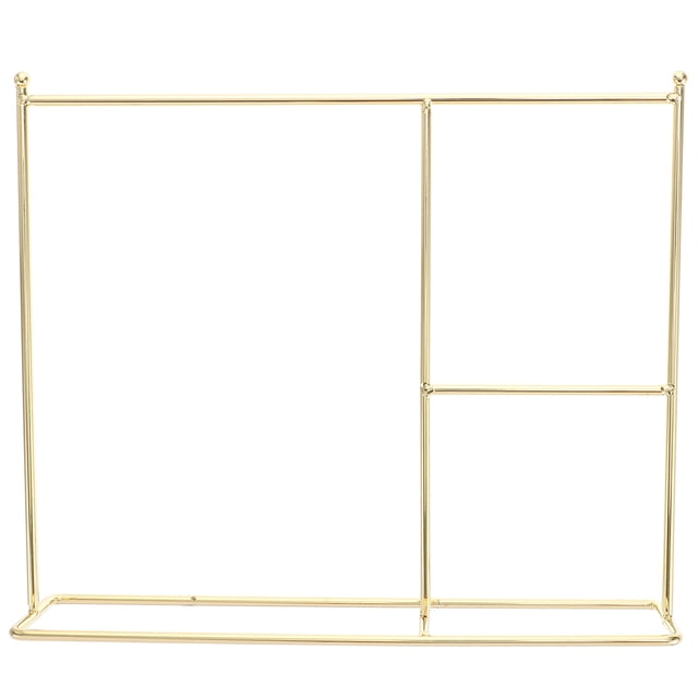 Milisten Delicate Doll Garment Rack Dollhouse Clothes Holder Doll Furniture Clothing Rack