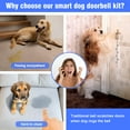 thumbnail image 2 of ChunHee Smart Dog Doorbell with 3 Buttons, Custom Ringtones & Adjustable Volume, Dog Potty Training Bell for Indoor Use (2025 New Version), 2 of 13