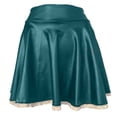thumbnail image 1 of Gibobby faldas de mezclilla para mujer de moda para mujer, minifalda(Verdinegro, S), 1 of 3