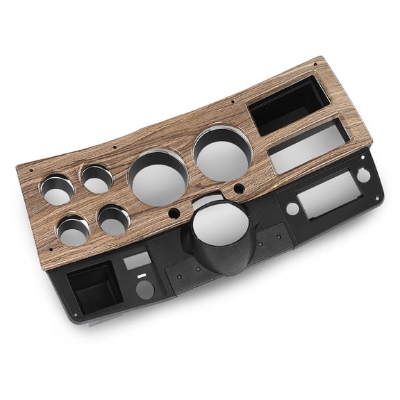 Dash Bezel Cover w/o AC Woodgrain Fit For 1975-1980 Chevy GMC Pickup Truck