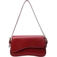 thumbnail image 1 of Bolso de hombro Amszke Y2K Trendy Monedero de cuero vegano rojo, 1 of 6