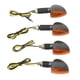 thumbnail image 1 of Kit de Luces de Señal de Giro para Motocicleta 4 Piezas Bling Bling, 1 of 12