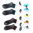 thumbnail image 1 of Calcetines deportivos hasta el tobillo, 6 pares de calcetines deportivos cortos de compresión hasta el tobillo, calcetines deportivos de corte bajo, elaborados por expertos, 1 of 9