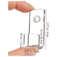 thumbnail image 4 of Étagère pour Disques Vinyles, Support Mural Minimaliste en Acrylique 30 Pcs pour Disques CD, 4 of 6