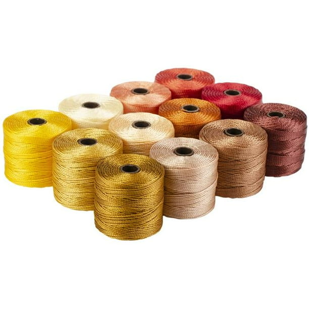 Beadsmith SLon Bead Cord Tex210 12/PkgFall