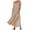 A5-Khaki, variant on Dress Women Elegant Flowy Tank Sundresses for Women Maxi Cotton Linen Solid Long Dresses for Women Formal with Pockets Sleeveless Women's Sundresses Dresses White S