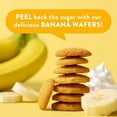 thumbnail image 6 of Sugar Free Banana Cream Wafer Cookies, 6.75Oz, Keto Snack, Low Carb, Gluten Free, Almond Flour Dough, Diabetic Friendly, Vanilla Flavor, 6 of 11