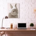 thumbnail image 5 of Bunny Pink Bow Kids Animal Drawing XXL Stretched Canvas Wall Art by Daphne Polselli, 5 of 6