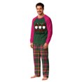 thumbnail image 4 of Lvotionpl 2026 Matching Family Christmas Pjs, Matching Christmas Pajamas Long Sleeve Top & Pants Set Matching Holiday Family Pajama Xmas Sets, 4 of 5