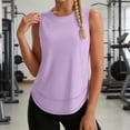 thumbnail image 5 of Avirosel Women's Sleeveless Workout Shirts, Dry Fit Moisture Wicking Running Athletic Gym Tops Lightweight Breathable Wear for Fitness Yoga Sports Exercise, 5 of 7