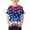 X10 Blue, variant on Sjldqy Baby Boys 4th Of July Shirt Comfy Loose Vintage Red White Blue Stars Graphic Tee Short Sleeve Crew Neck Summer Patriotic Top For Boys Size 18-24 Months Blue