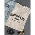 thumbnail image 3 of Brooklyn Gothic Style Banner T-Shirt Women -Image by Shutterstock, Female 4X-Large, 3 of 4