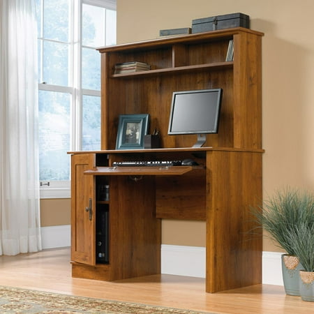 Sauder Harvest Mill Computer Desk with Hutch