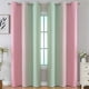 thumbnail image 2 of Cortinas Estelar Textiler verde salvia rosa 107x213 cm Blackout, 2 of 9