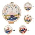thumbnail image 3 of Coofit Embroidery Starter Kit DIY Scenery Handmade Embroidery Kit Cross Stitch Kit, 3 of 10