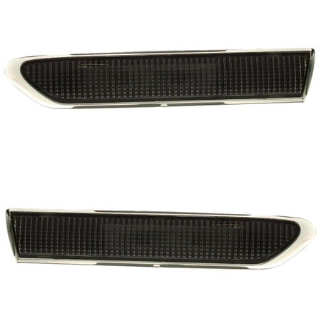 Front Left and Right Side Marker Compatible with 2004-2008 Acura TL Base 3.2L J32A3 (04-08) Type-S 3.5L J35A8 (07-08) UA6 UA7 33800SEPA01 33850SEPA01 AC2551104