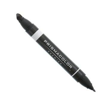 Prismacolor Premier Art Marker, Chisel/Fine, French Gray 40%