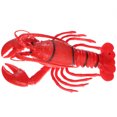 thumbnail image 2 of Lobster Shape Simulation Toy Children Lobster Model Lobster Shaped Squeeze Toy Beach Swimming Pool Toy, 2 of 7
