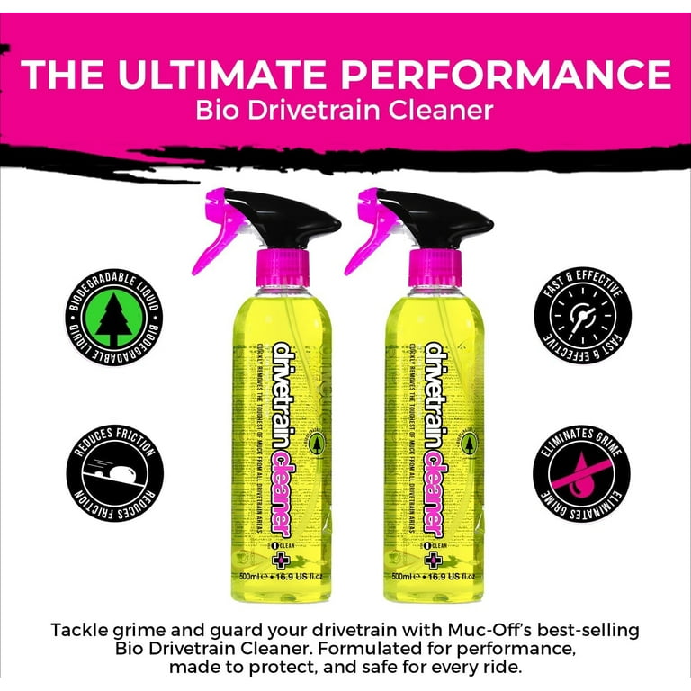 Drivetrain Cleaner, fl oz Effective Bike Chain Cleaner and