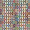 thumbnail image 1 of Ahgly Company Indoor Square Patterned Rosy Purple Novelty Area Rugs, 4' Square, 1 of 6