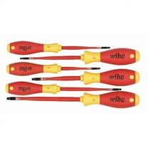 Wiha Insulated Screwdriver Set, NmPcs6 32596