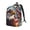 Medium, variant on Bald Eagle Pilot Pattern Durable Canvas Backpack for Men & Women – Stylish & Lightweight – Adjustable Straps, Multiple Pockets – Fits 15-17 Inch LaptopsSmall