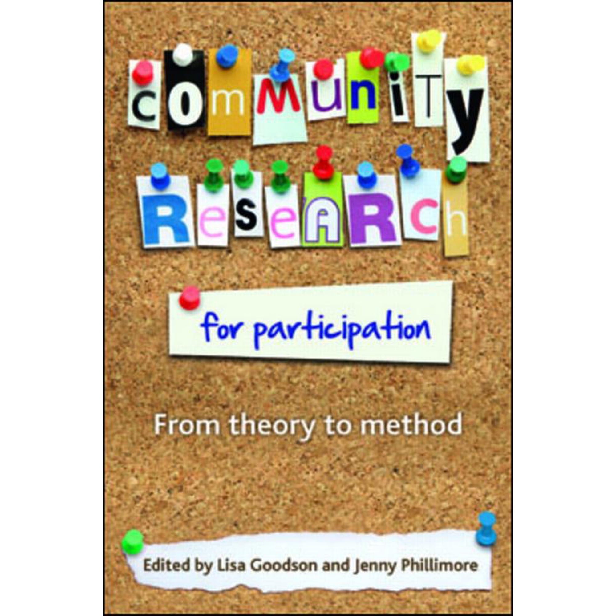Community Research for Participation: From Theory to Method (Hardcover)