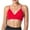 Wine, variant on Elabch Womens Support Strappy Sports Bra Wireless Bra Padded Shockproof Seamless Bra for Yoga Workout Fitness So Comfy Seamless Bralette, S-L
