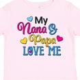 thumbnail image 4 of Inktastic My Nana and Papa Love Me with Hearts Boys or Girls Toddler T-Shirt, 4 of 5