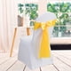 thumbnail image 3 of Lazos de satén para sillas - 20 piezas para decoración de bodas, banquetes, fiestas y eventos, 3 of 5